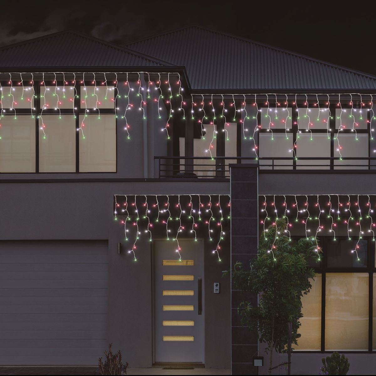 LED Snowing Icicles Lights 960 Christmas