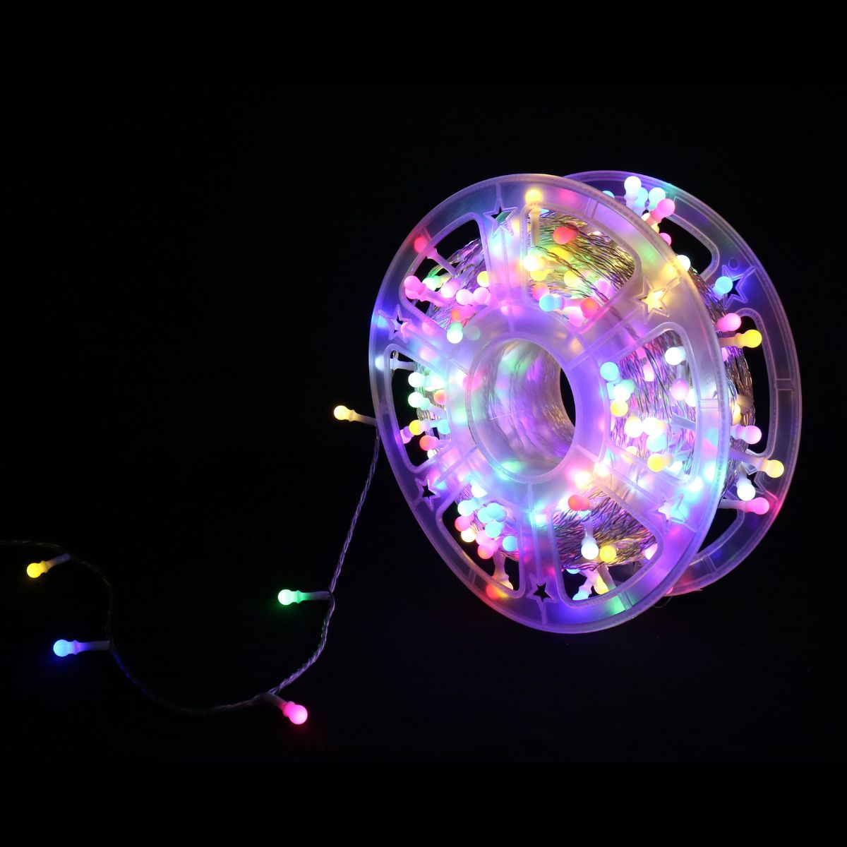 LED Rainbow Berry Lights 400 with Reel