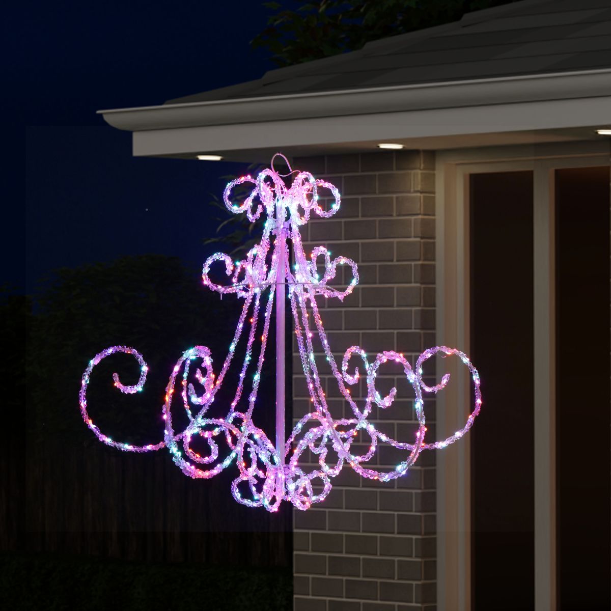 LED Acrylic Chandelier Flashing Carnival