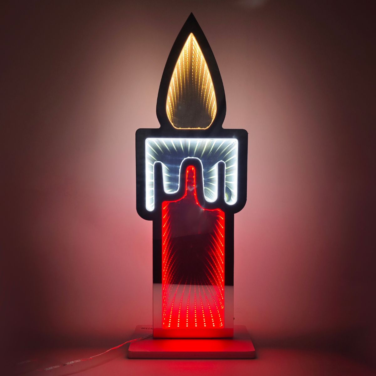 LED Infinity Christmas Candle 60cm