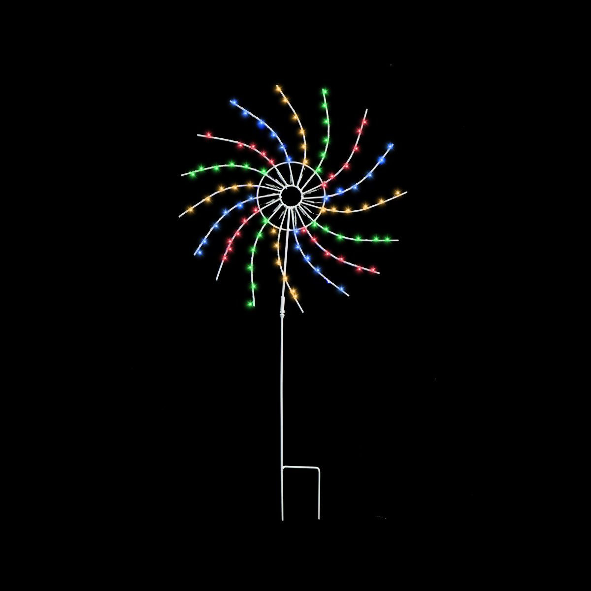 Solar LED Spinner 2in1 Hang/stake
