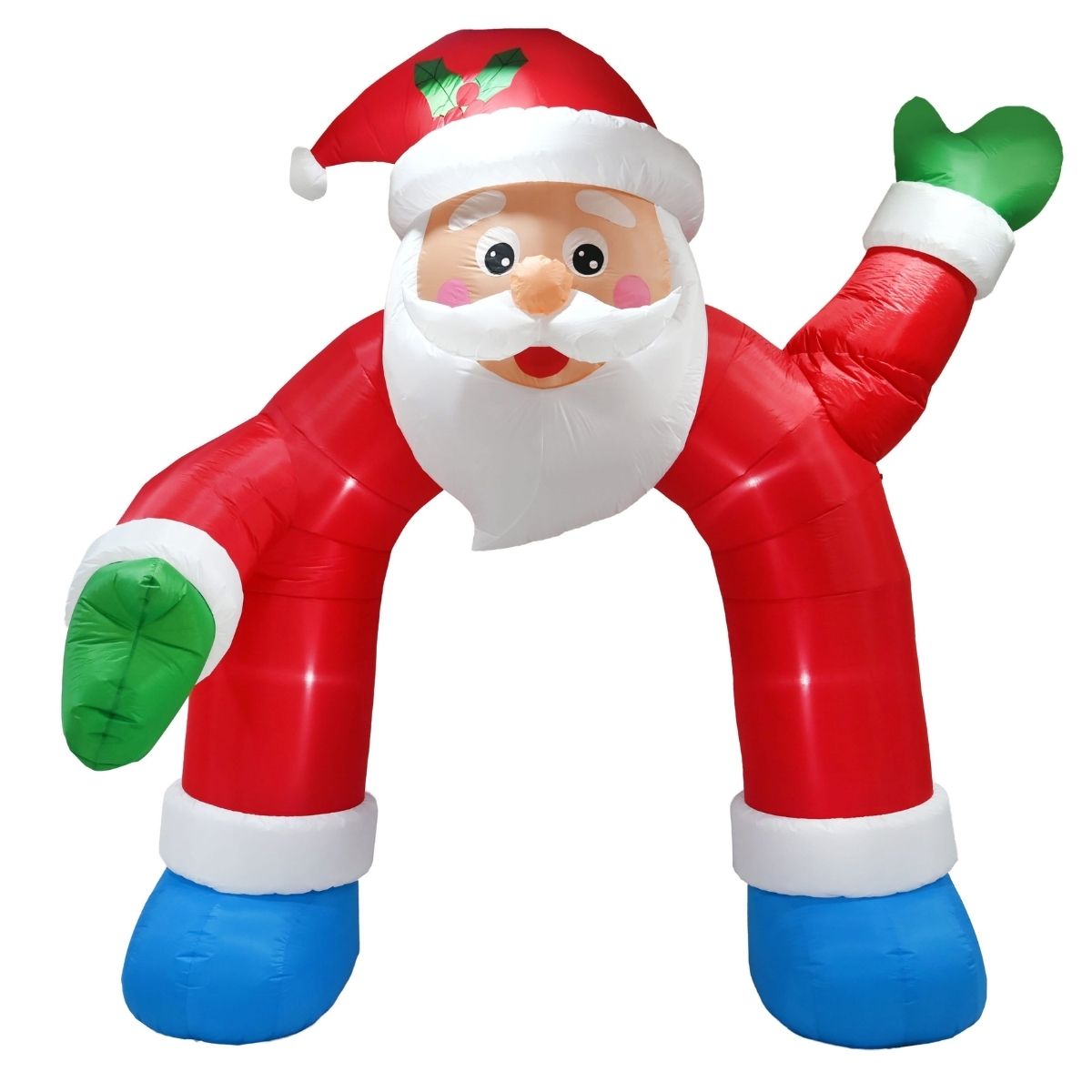 Christmas Airpower Waving Santa Arch 350x365cm - Christmas Collective NZ