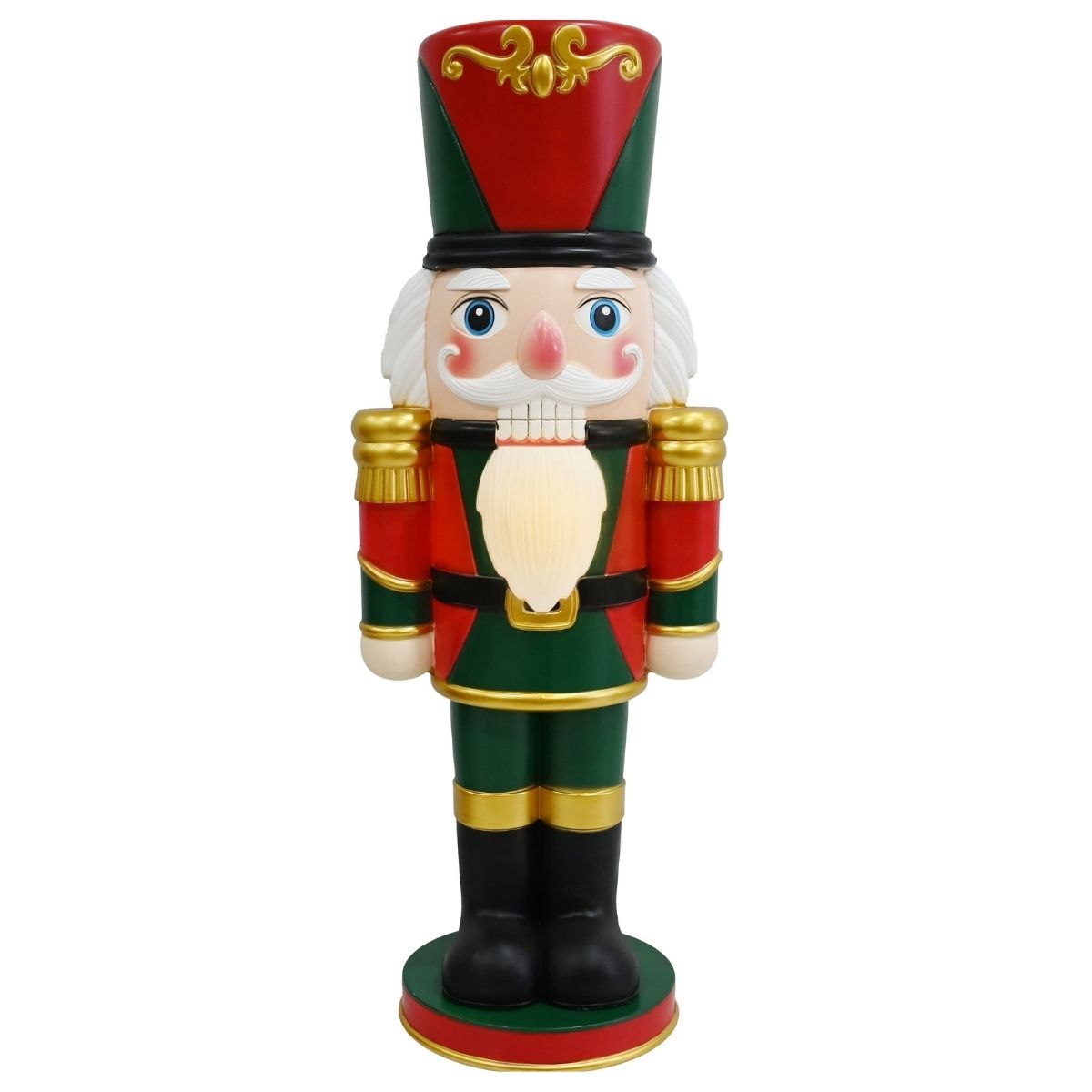 Christmas Blow Mold Nutcracker Statue Light - Christmas Collective NZ