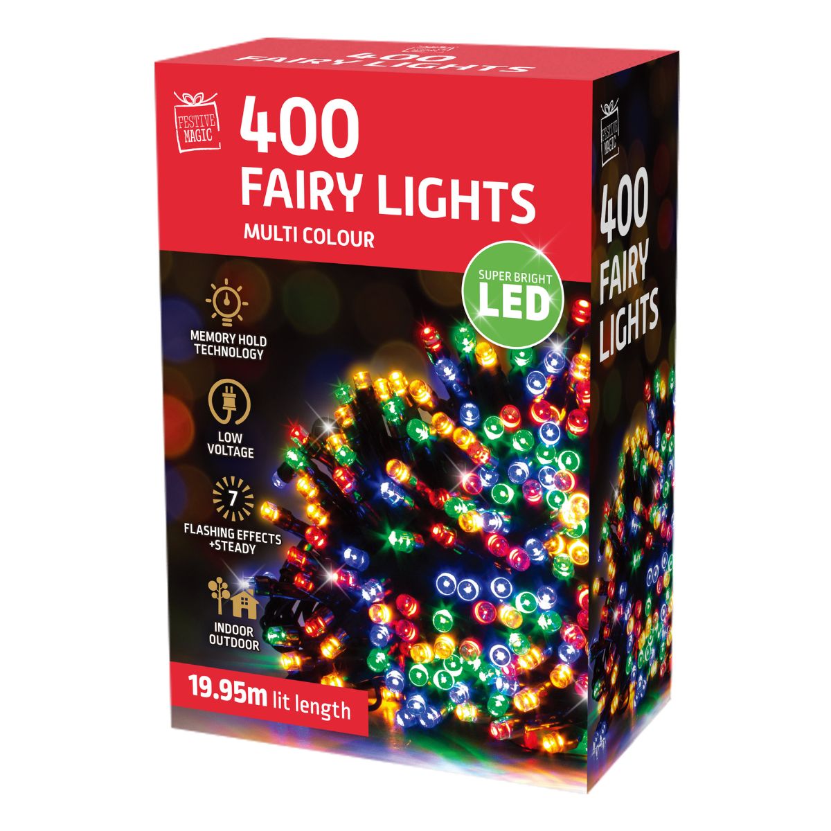 Leds Flashing 400 Multi Colour