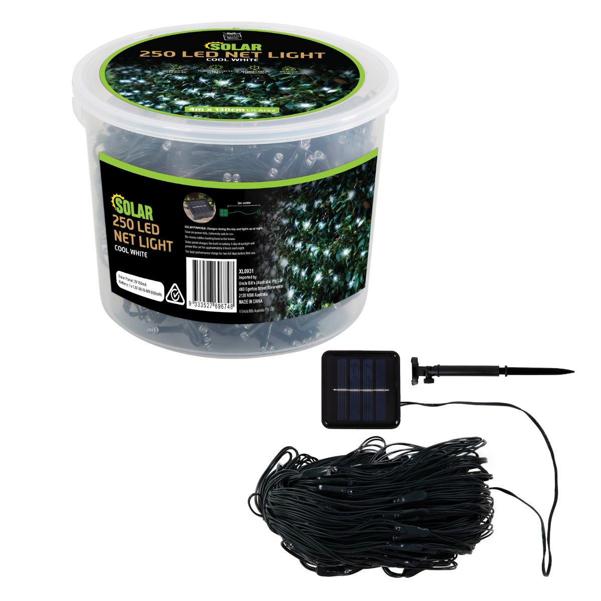 Solar Net Light 250 Cool White
