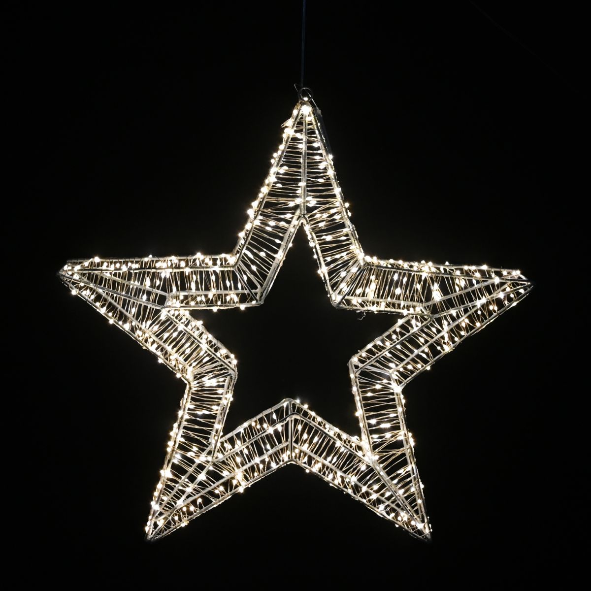 Christmas 600 Micro LED Warm White Star 50cm