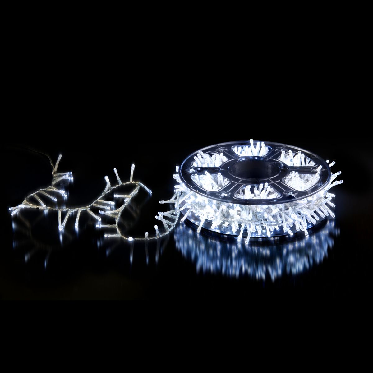 LED Fairy Lights 1000 with Reel Cool White