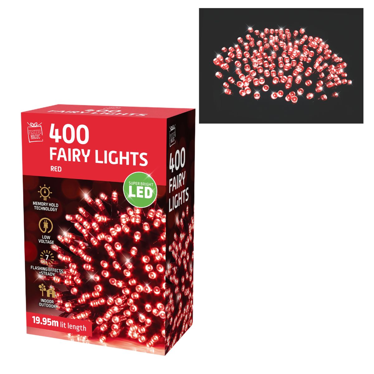 Leds Flashing 400 Red