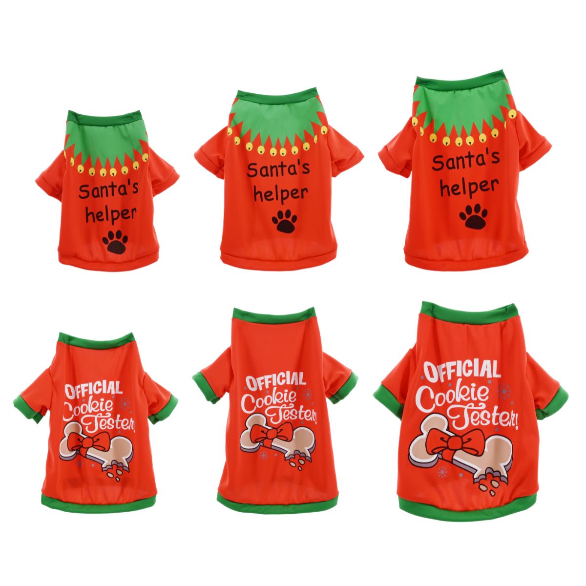 Pet T-Shirt Printed Mixed Size Assorted
