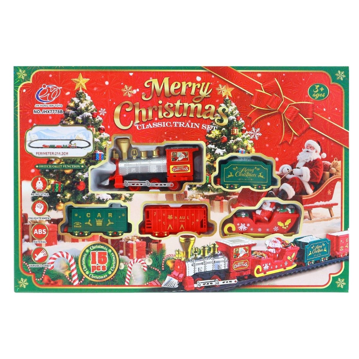 Christmas Train Set 15pc