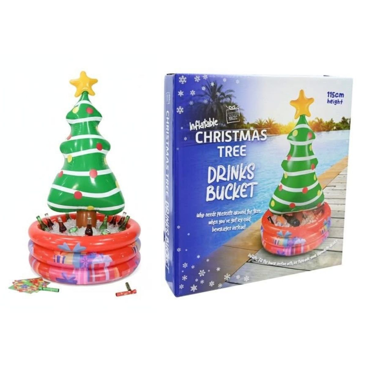 Inflatable Christmas Tree Cooler Tub - Christmas Collective NZ