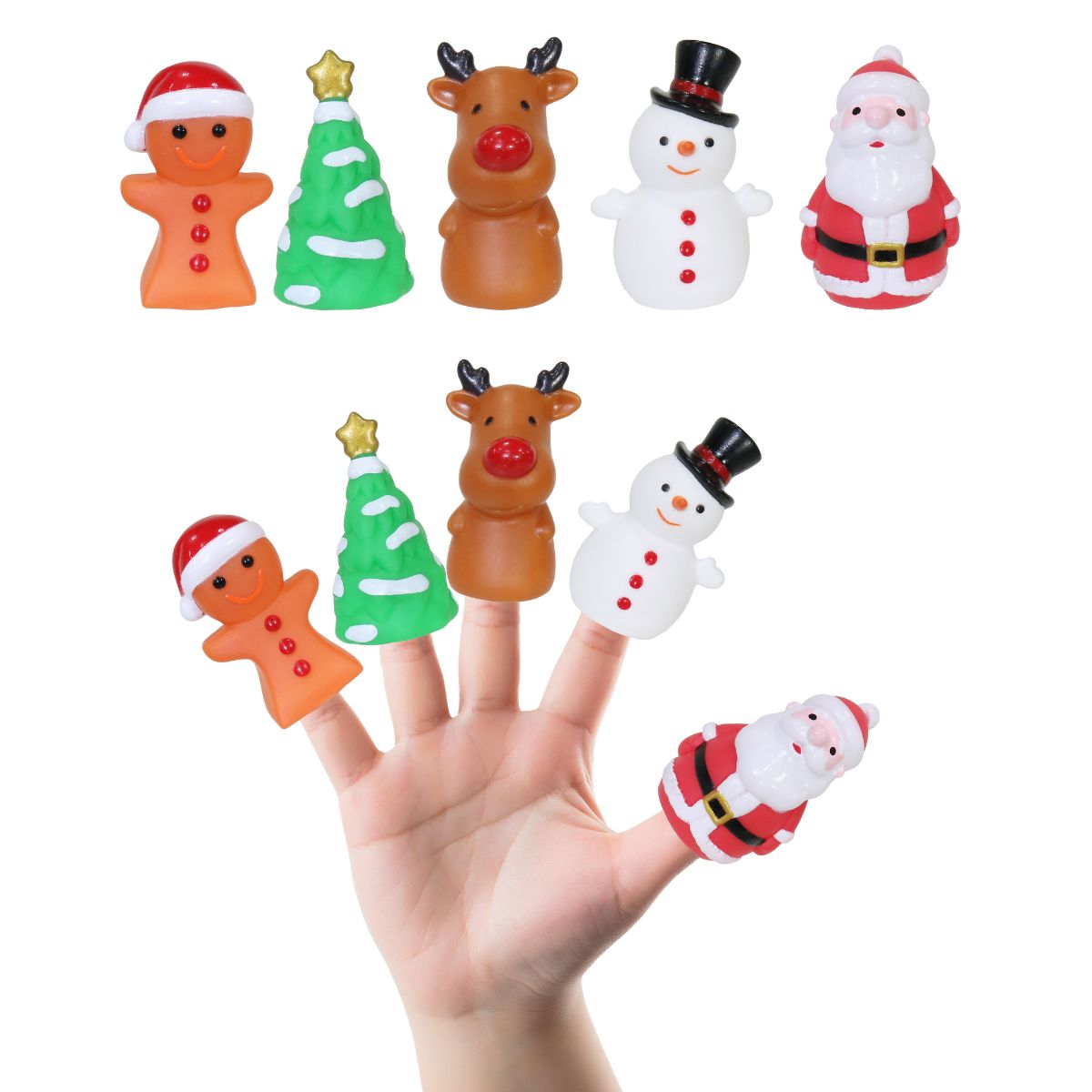 Character Finger Kids Puppets 5 Pack