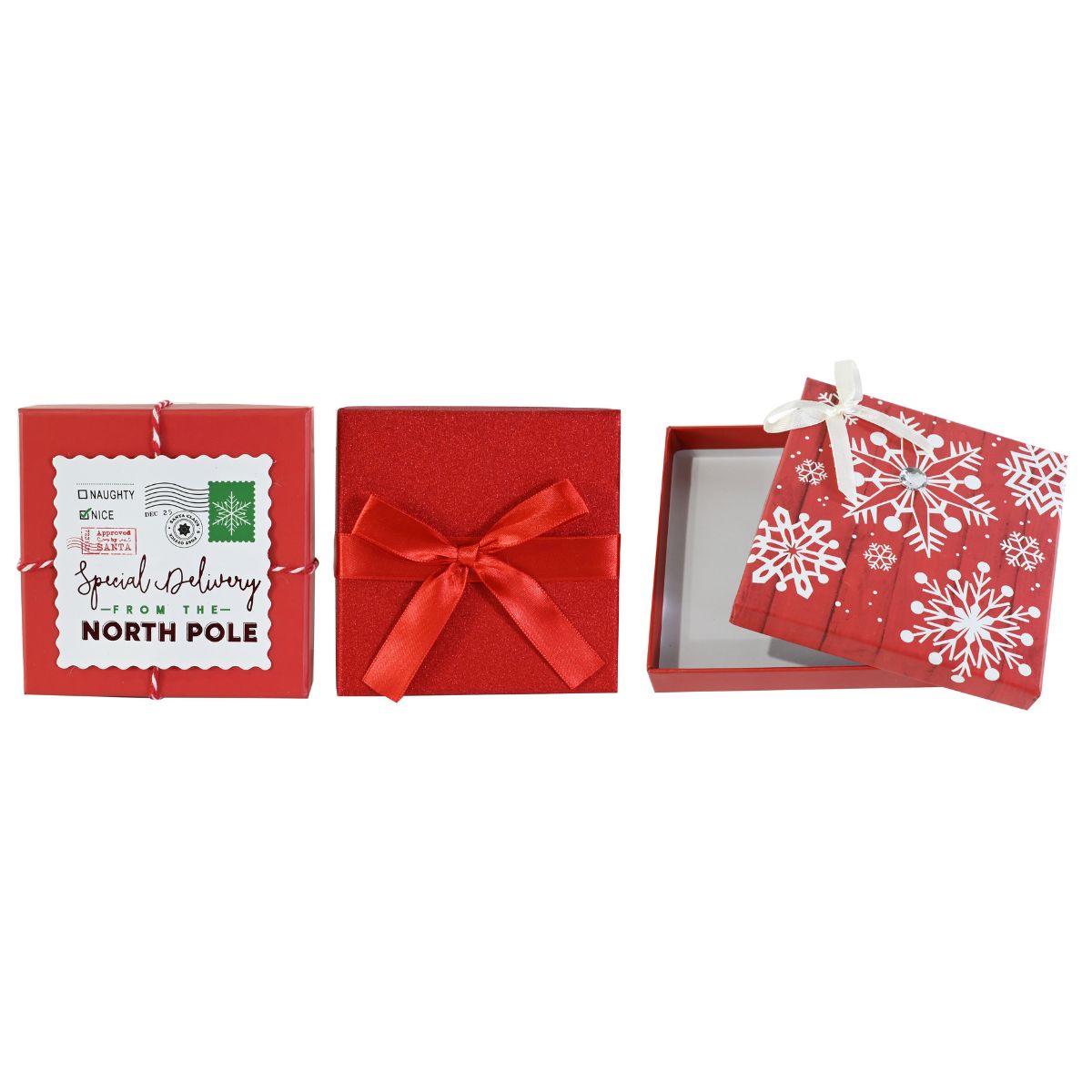 Gift Card Box with Decoration Assorted