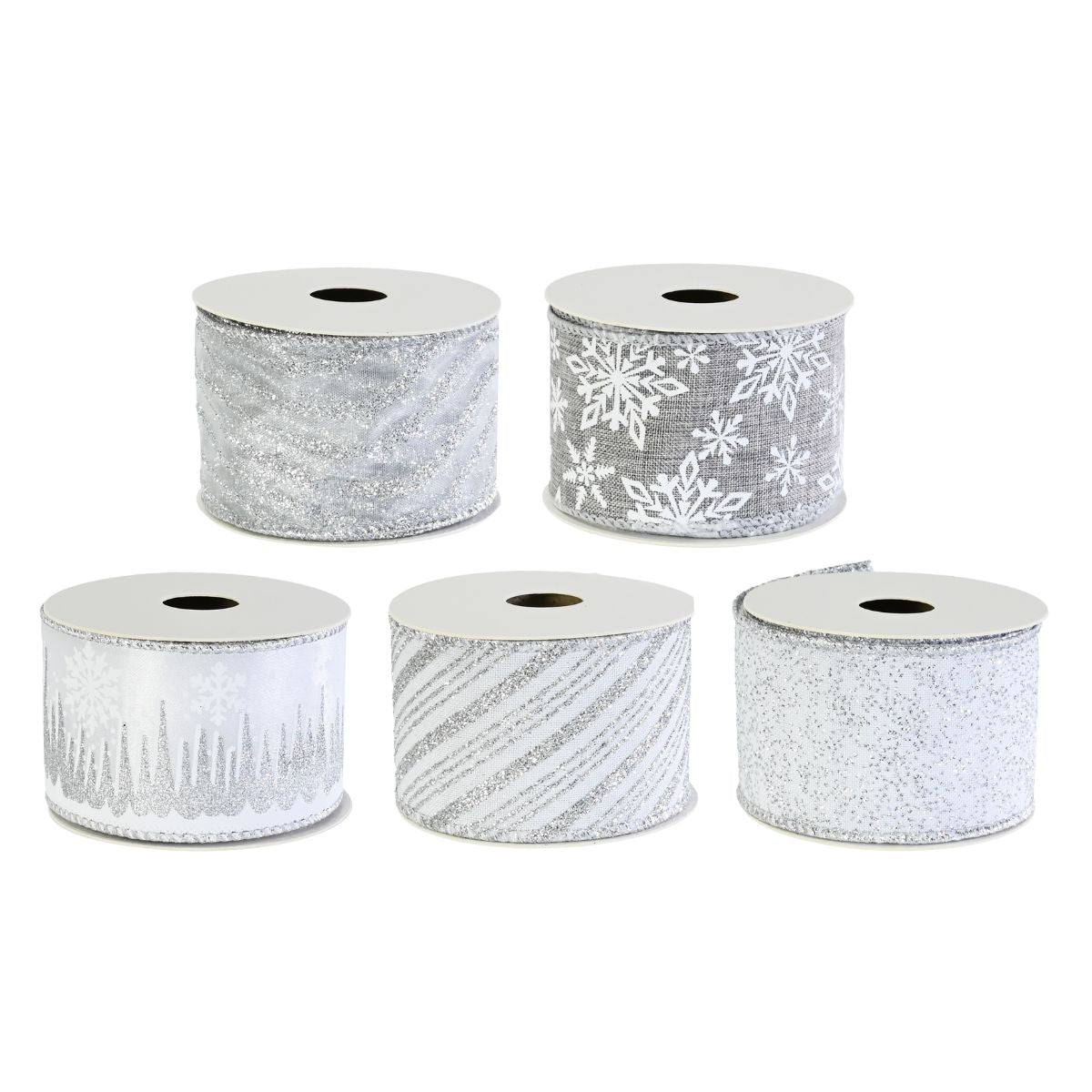 Ribbon 50mm x 2.7m Silver