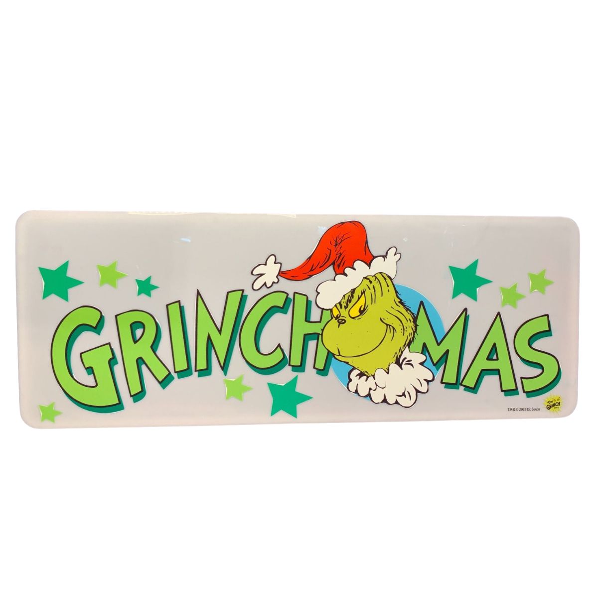 Grinchmas Acrylic Christmas Sign 80cm