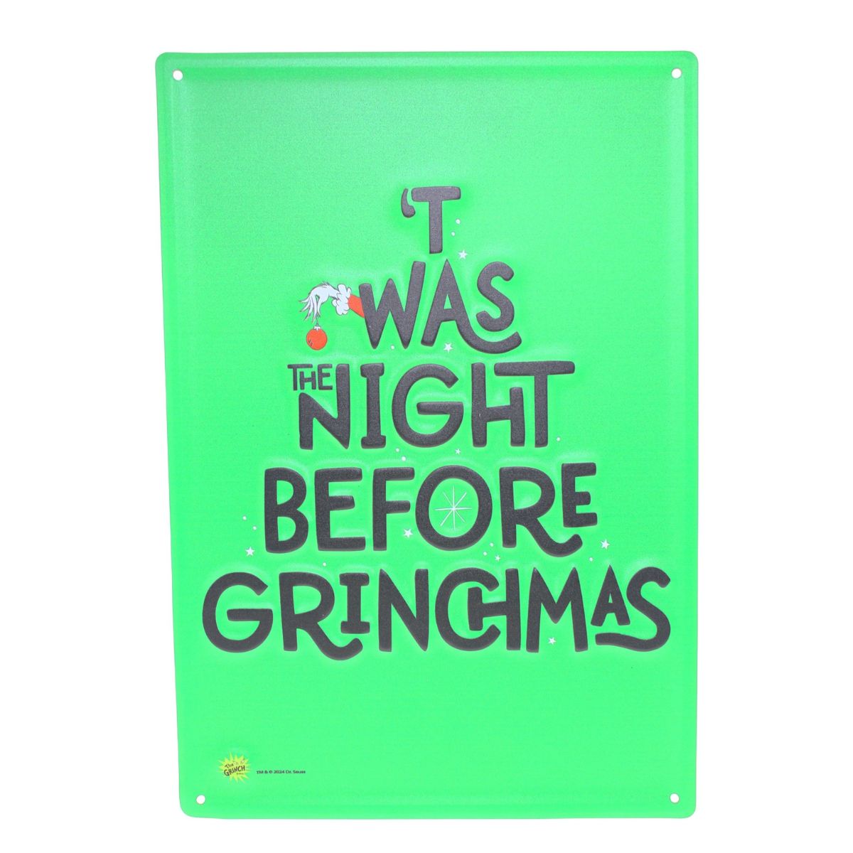 Christmas Metal Night B4 Grinchmas 35 x 24