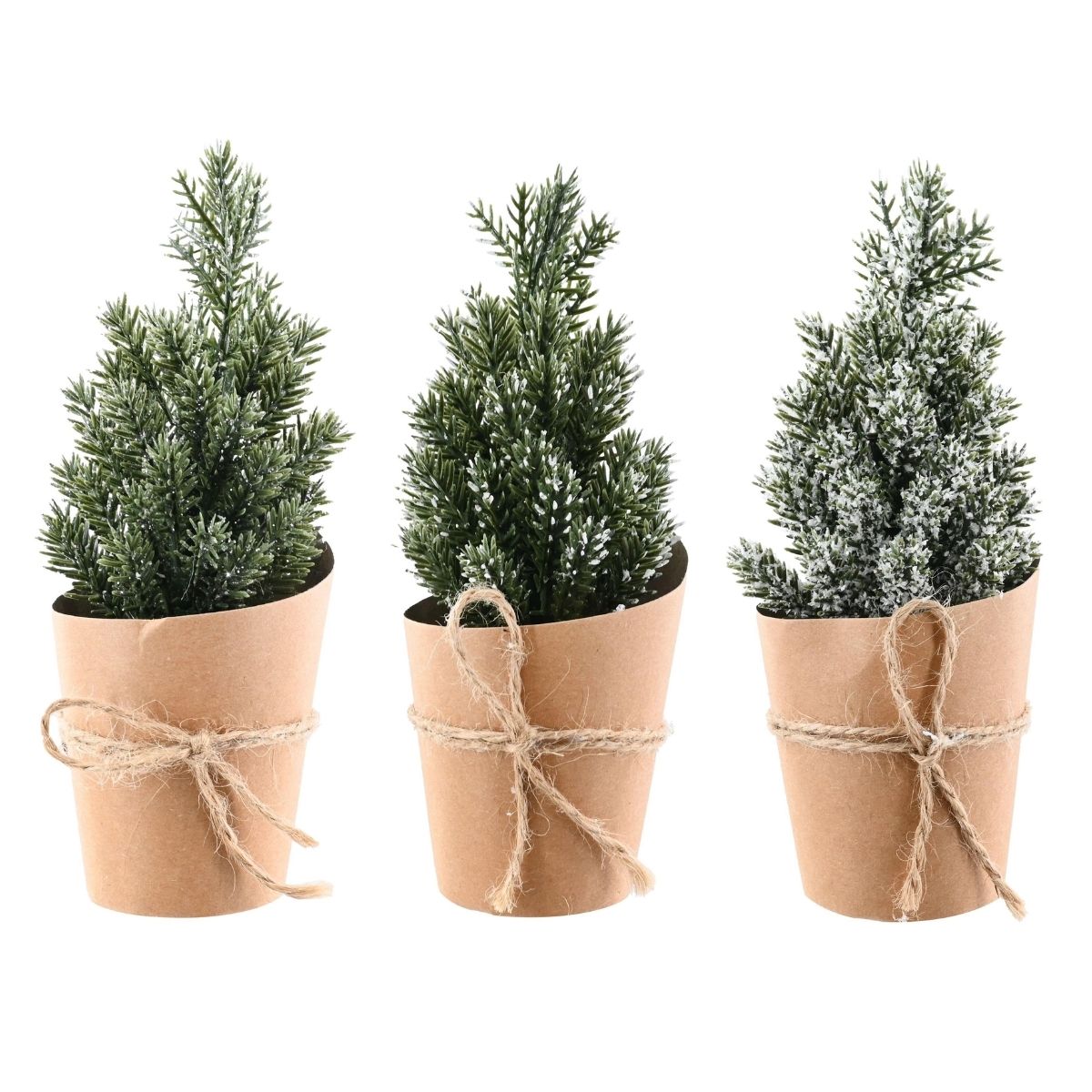 Christmas Mini Table Tree 15cm Assorted - affordable Christmas decoration NZ