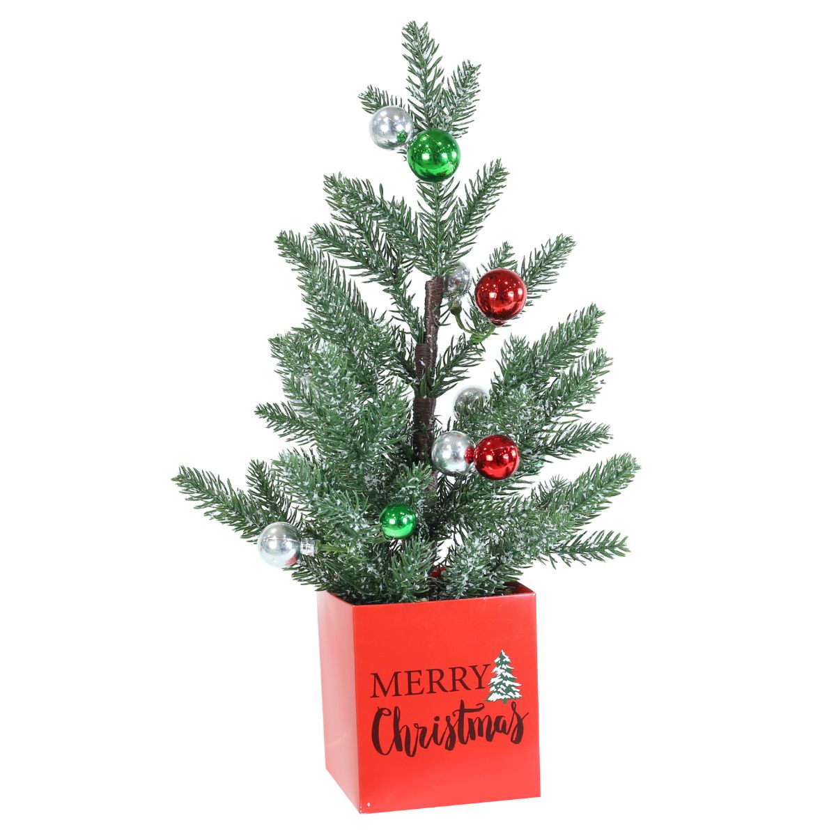 Potted Pine Christmas Tree 43cm