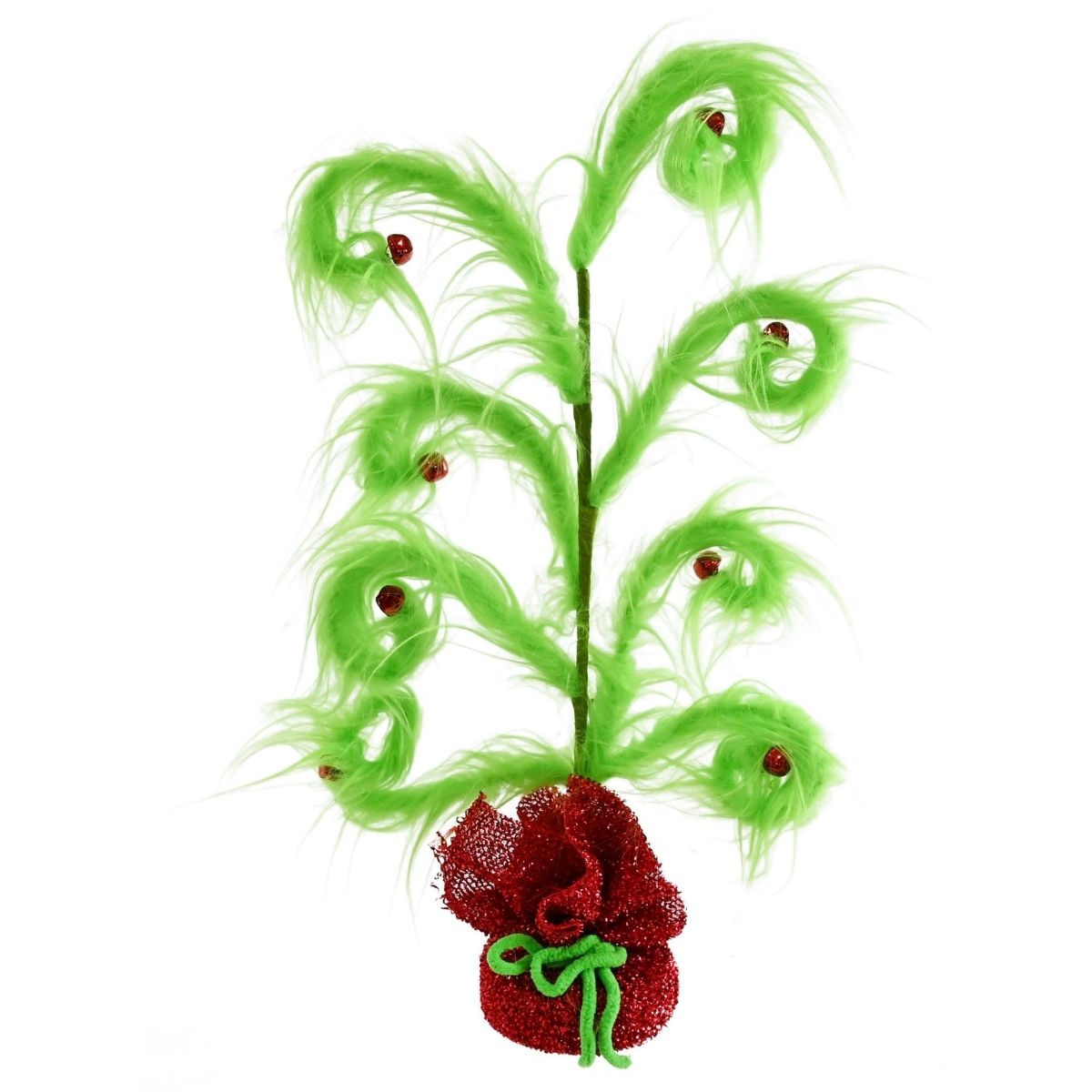 Christmas Mean Green Curly Tree 49cm Christmas decoration